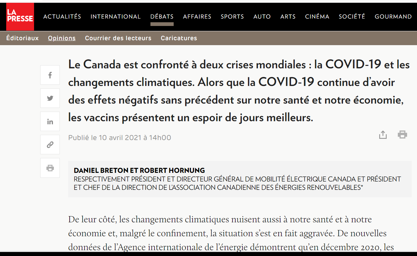 LaPresse April 2021