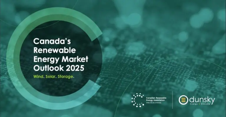 Promotional banner image: Canada’s Renewable Energy Market Outlook 2025
